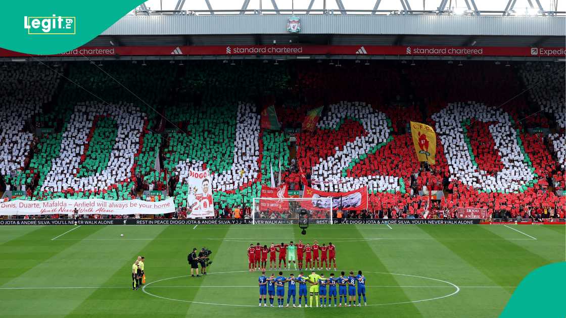 Liverpool, Bournemouth, Anfield, England, Premier League, Diogo Jota, Arne Slot Liverpool, Bournemouth, Anfield, England, Premier League, Diogo Jota, Arne Slot