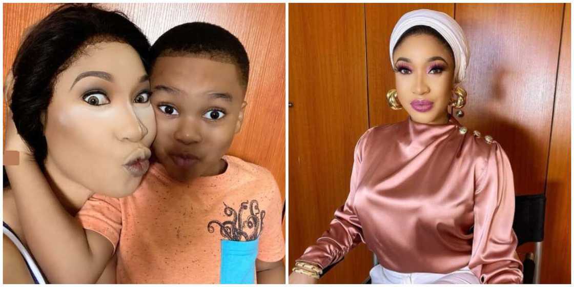 Tonto Dikeh celebrates son King Andre as he marks 5th birthday, shares photos