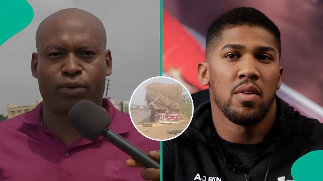 Eyewitness explains what Anthony Joshua noticed after tragic Lagos-Ibadan accident