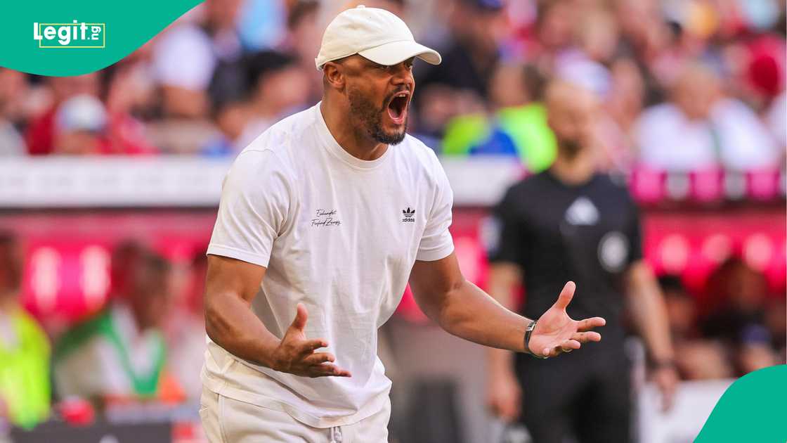 Vincent Kompany, Bayern Munich, Mikel Arteta, Arsenal, UEFA Champions League. Vincent Kompany, Bayern Munich, Mikel Arteta, Arsenal, UEFA Champions League.