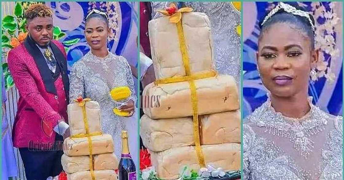 Couple disappointed by baker cuts bread on wedding day Couple disappointed by baker cuts bread on wedding day