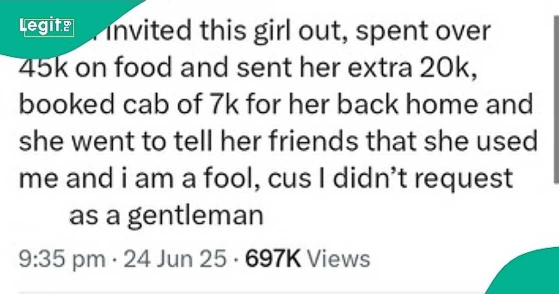 Man rages after his 'talking stage' badmouthed him to a mutual friend. Man rages after his 'talking stage' badmouthed him to a mutual friend.