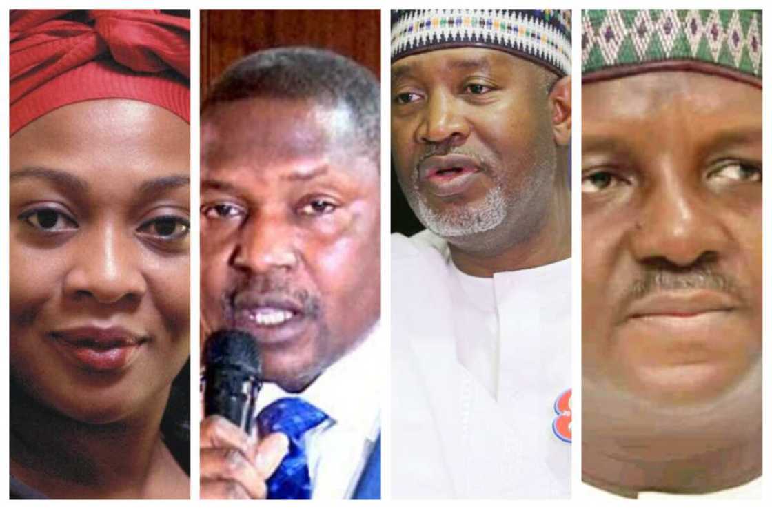 Ministocin Buhari 6 da za su iya ajiye mukamansu, su tafi takarar Gwamna a 2023 Ministocin Buhari 6 da za su iya ajiye mukamansu, su tafi takarar Gwamna a 2023