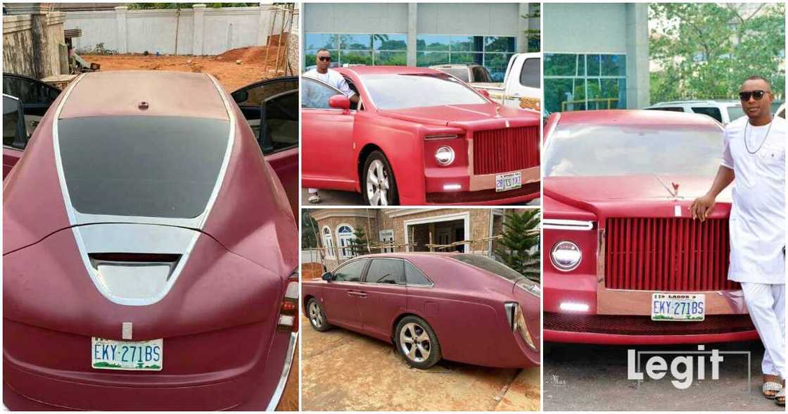 Nonso Offor, Oraifite, Ekwusigo, Anambra, man who converted his Venza to a Rolls Royce Sweptail Nonso Offor, Oraifite, Ekwusigo, Anambra, man who converted his Venza to a Rolls Royce Sweptail