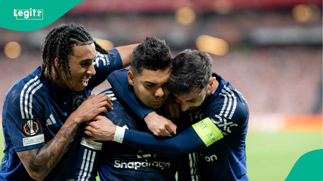 Manchester United, Casemiro, Athletic Bilbao, UEFA Europa League. Manchester United, Casemiro, Athletic Bilbao, UEFA Europa League.