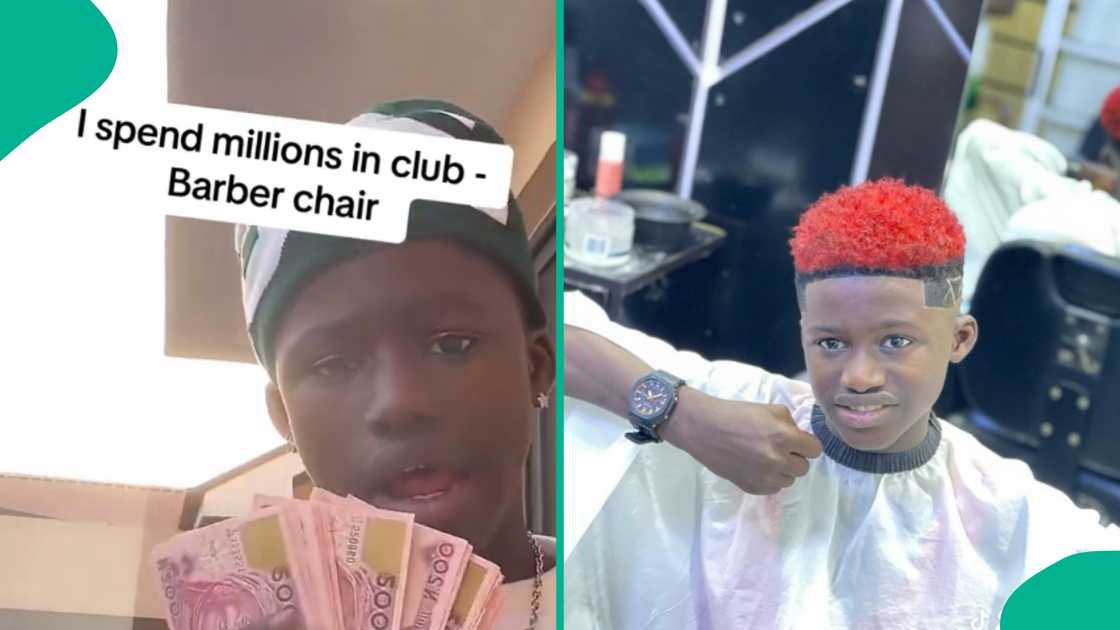 Barber Chair says he's a baller, brags about spending millions in clubs.