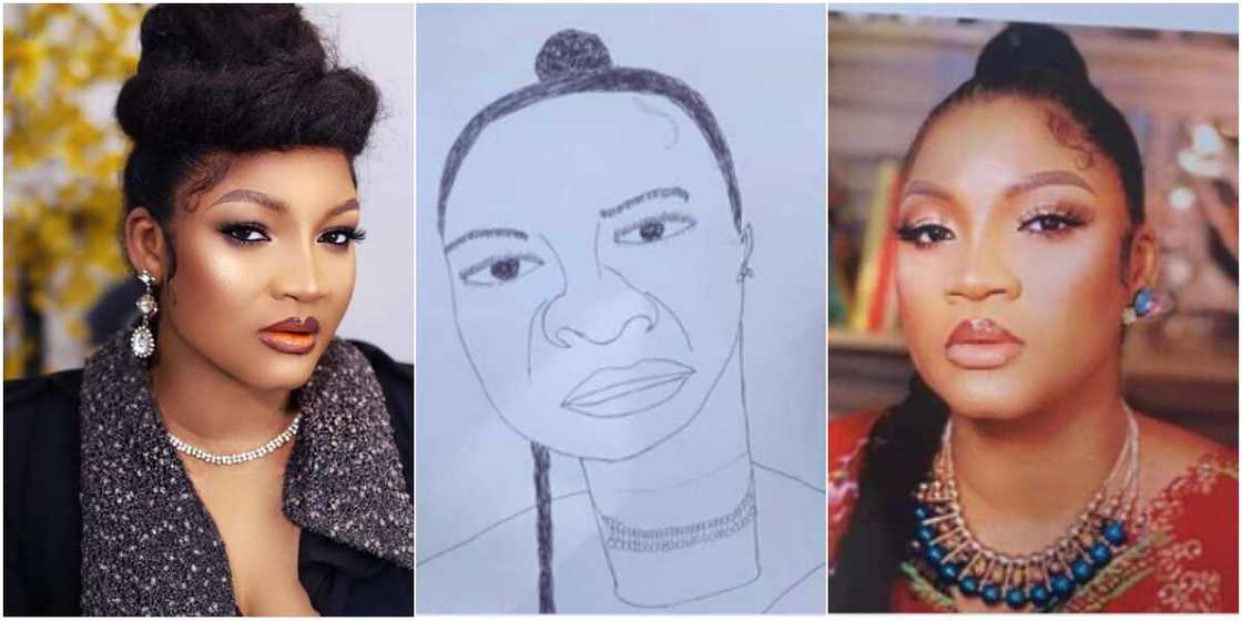 You’ll be Locked Down: Omotola Jalade Blows Hot as Nigerian Artist Draws Her Portrait, Stirs Massive Reactions You’ll be Locked Down: Omotola Jalade Blows Hot as Nigerian Artist Draws Her Portrait, Stirs Massive Reactions