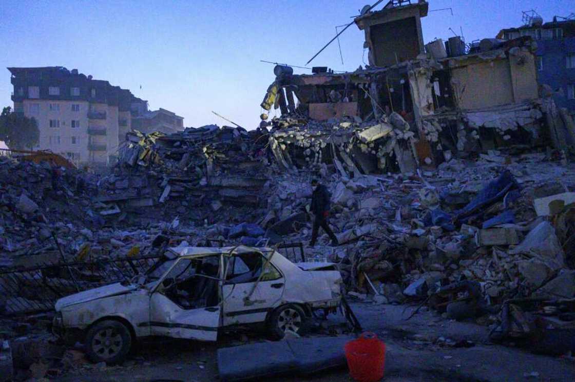 One prominent business group puts the total cost of the quake's damage at $84.1 billion One prominent business group puts the total cost of the quake's damage at $84.1 billion