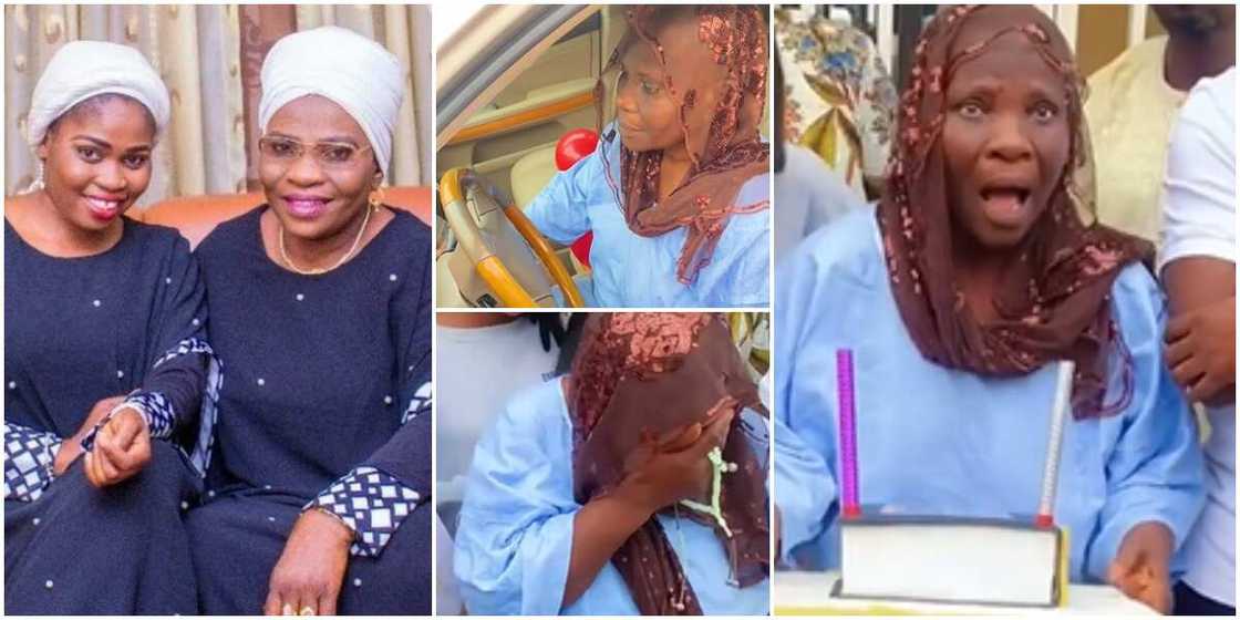 Tears of Joy as Actress Tawa Ajisefini Surprises Mum with Car on Her Birthday