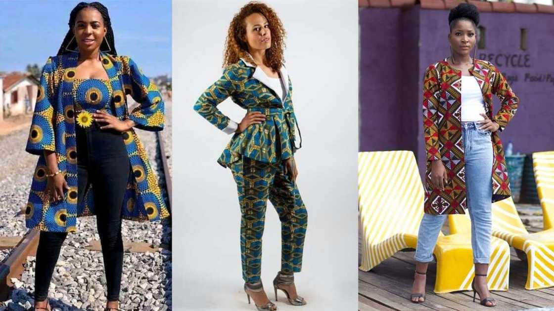 female Ankara jackets