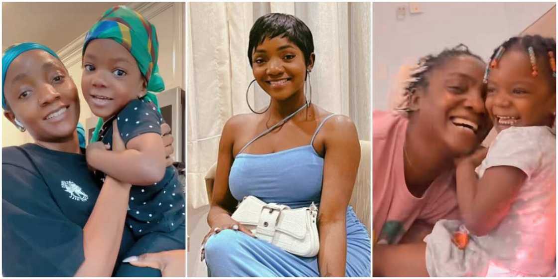 Singer Simi and daughter Deja, Singer Simi, Simi and Deja