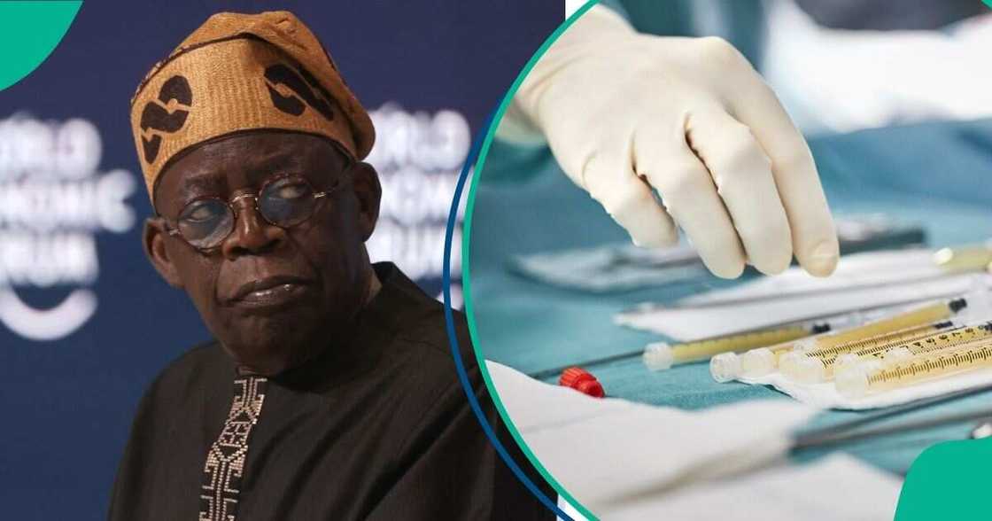 Tinubu signs an executive order on medical supplies Tinubu signs an executive order on medical supplies