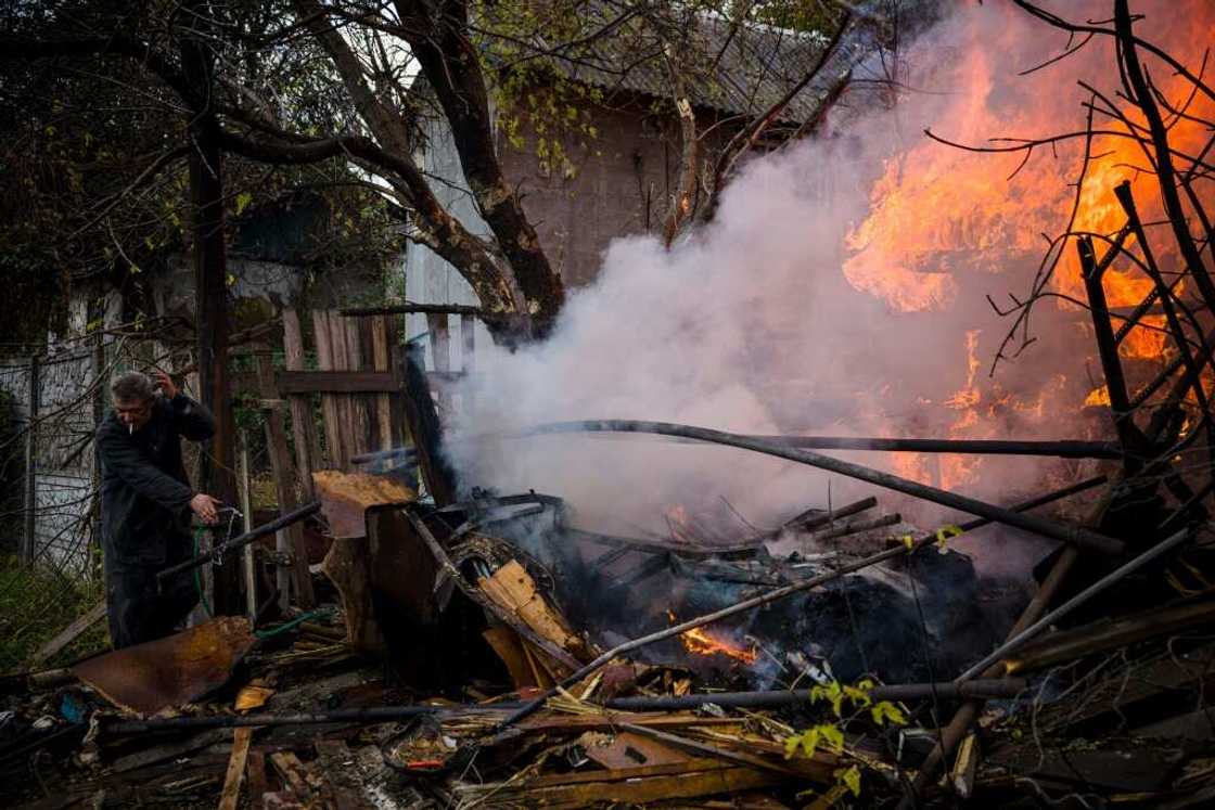 More than one million Ukrainian households have been left without power following recent Russian strikes, according to the Ukrainian presidency