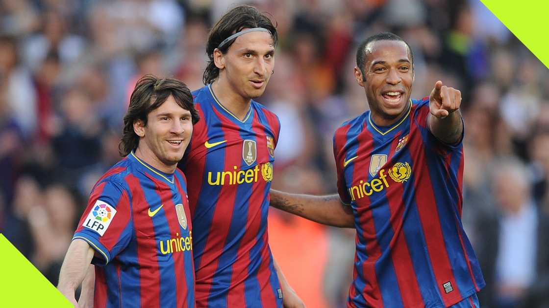 Lionel Messi played with iconic footballers at Barcelona Lionel Messi played with iconic footballers at Barcelona