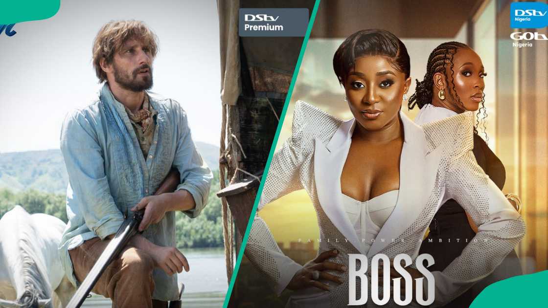 Various DStv programs on an advert poster Various DStv programs on an advert poster