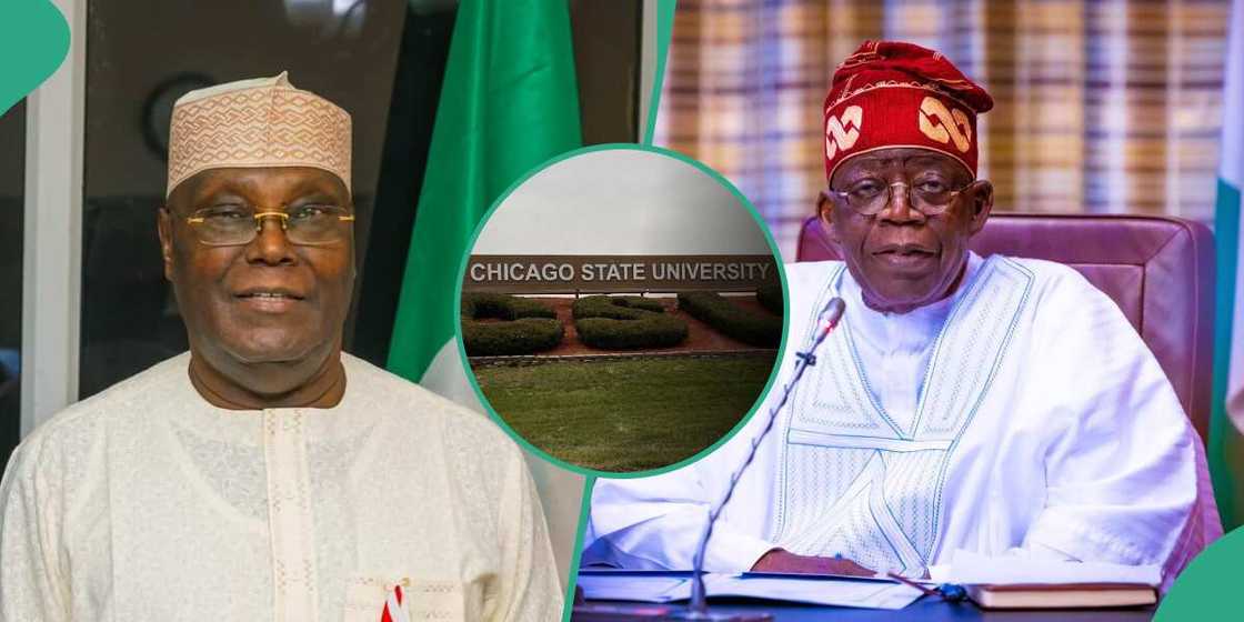 Chicago State University/Atiku vs Tinubu Chicago State University/Atiku vs Tinubu