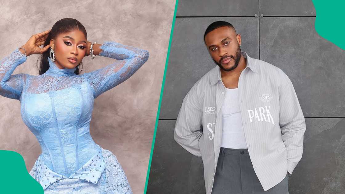 BBNaija reality star Imisi shares another loved-up clip with Kola after movie premiere.