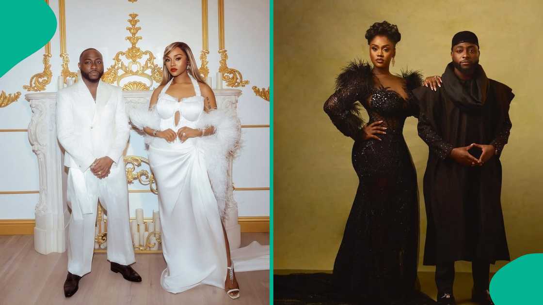 Davido gushes over his wife, shares what God didn't gives him