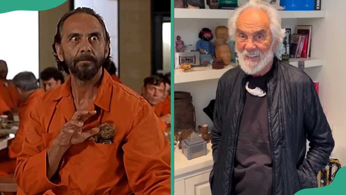 Tommy Chong then and now. Tommy Chong then and now.