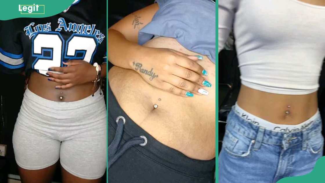 Navel piercing Navel piercing