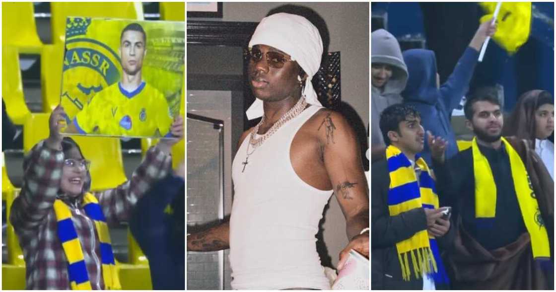 Photos of Rema and Al-Nassr fans Photos of Rema and Al-Nassr fans
