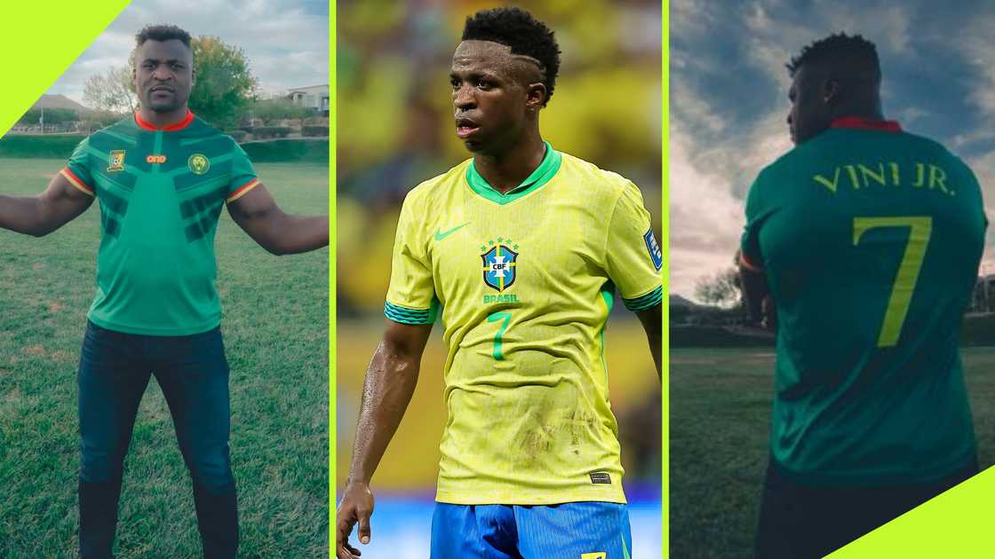 MMA star Francis Ngannou welcomes Vinicius Junior to embrace Cameroon heritage MMA star Francis Ngannou welcomes Vinicius Junior to embrace Cameroon heritage