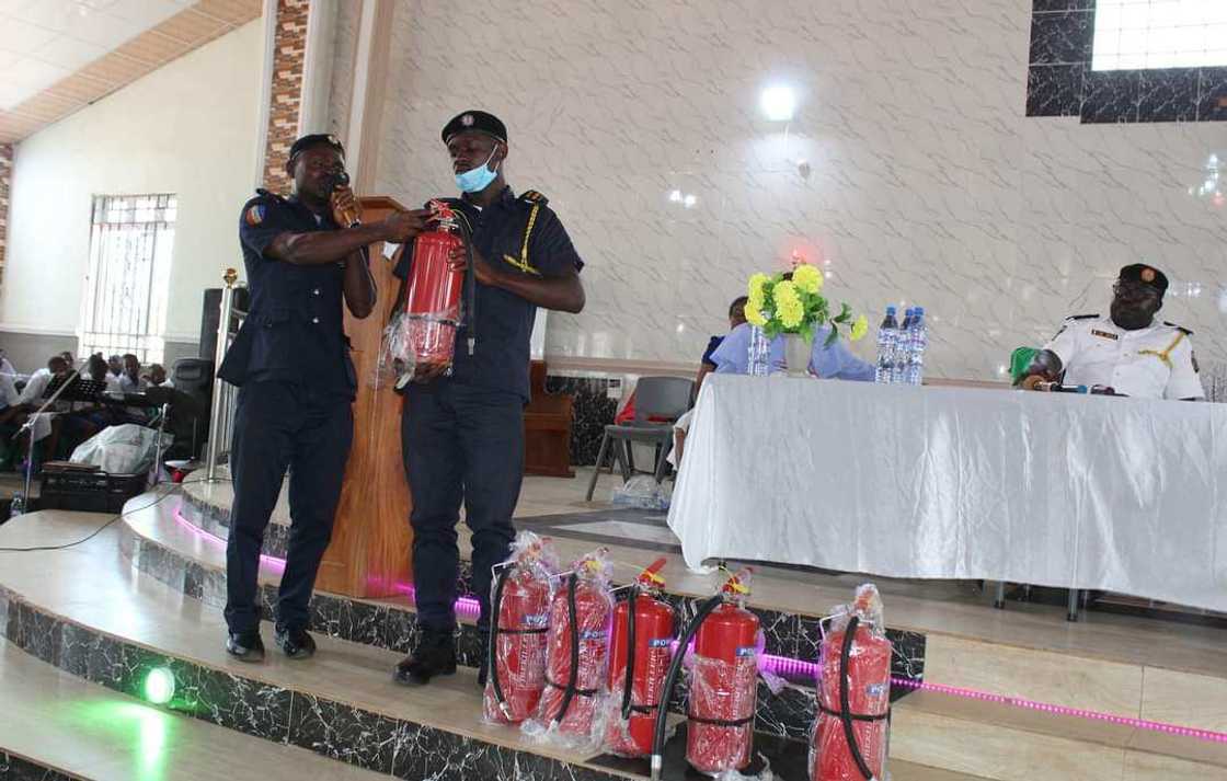 Gov Ugwuanyi Approves Installation of Fire Extinguishers in Schools