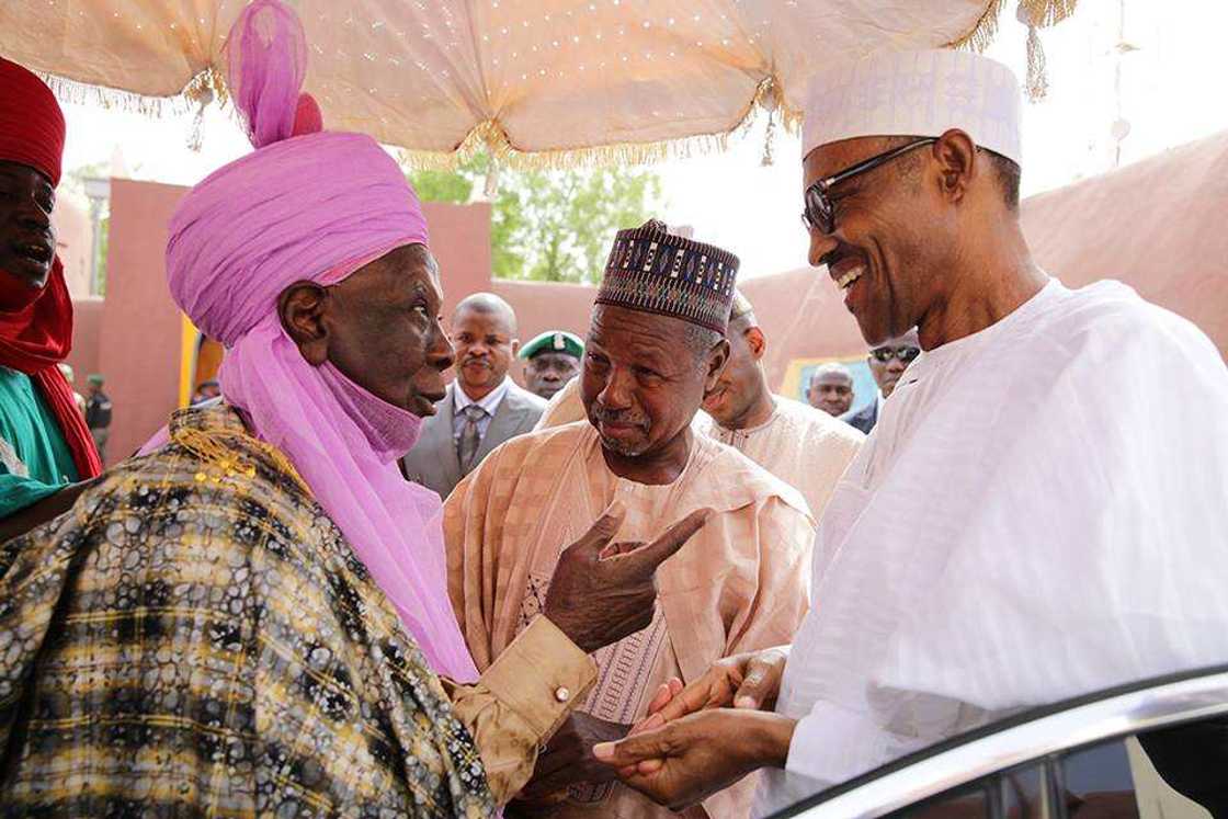 Ba don Buhari ba da ‘yan Najeriya sun shiga halin wayyo Allah – Sarkin Daura Ba don Buhari ba da ‘yan Najeriya sun shiga halin wayyo Allah – Sarkin Daura