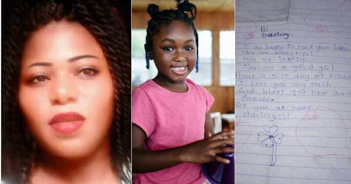 Little girl writes letter to mum, heartwarming Little girl writes letter to mum, heartwarming