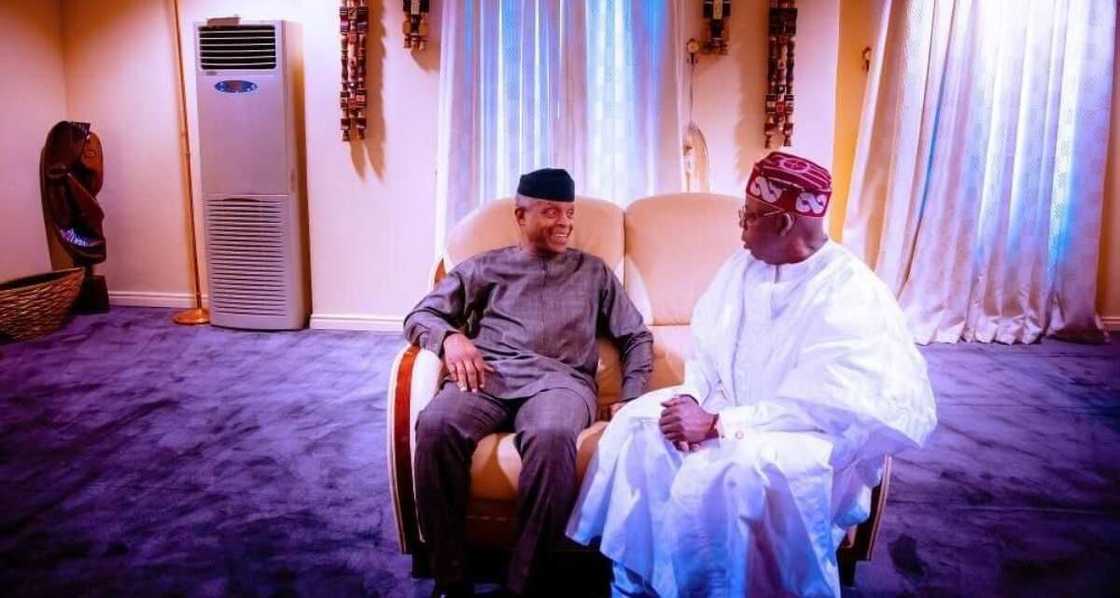 Yemi Osinbajo, Bola Tinubu, APC, Aso Rock, 2023 election Yemi Osinbajo, Bola Tinubu, APC, Aso Rock, 2023 election