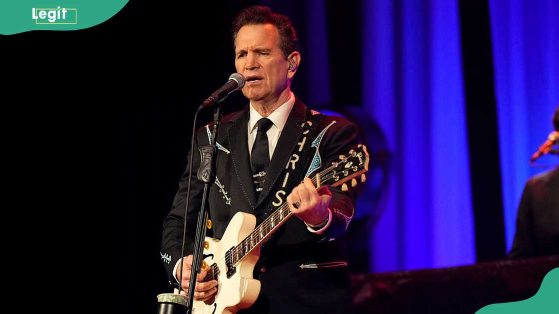 Chris Isaak in Nashville, Tennessee.