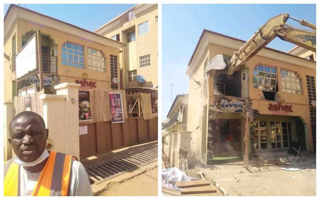 Casun tambadewa: Gwamnatin jihar Kaduna ta bayar da sabbin dalilan rushe Otal din Asher Casun tambadewa: Gwamnatin jihar Kaduna ta bayar da sabbin dalilan rushe Otal din Asher