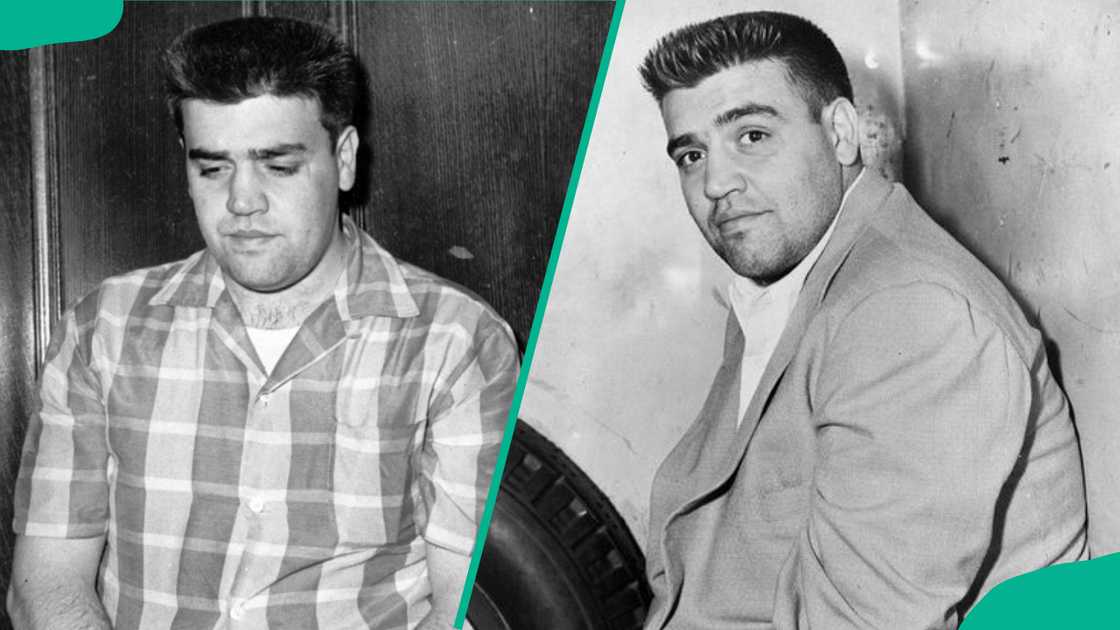 Philip "Benny Squint" Lombardo posing for pictures. Philip "Benny Squint" Lombardo posing for pictures.