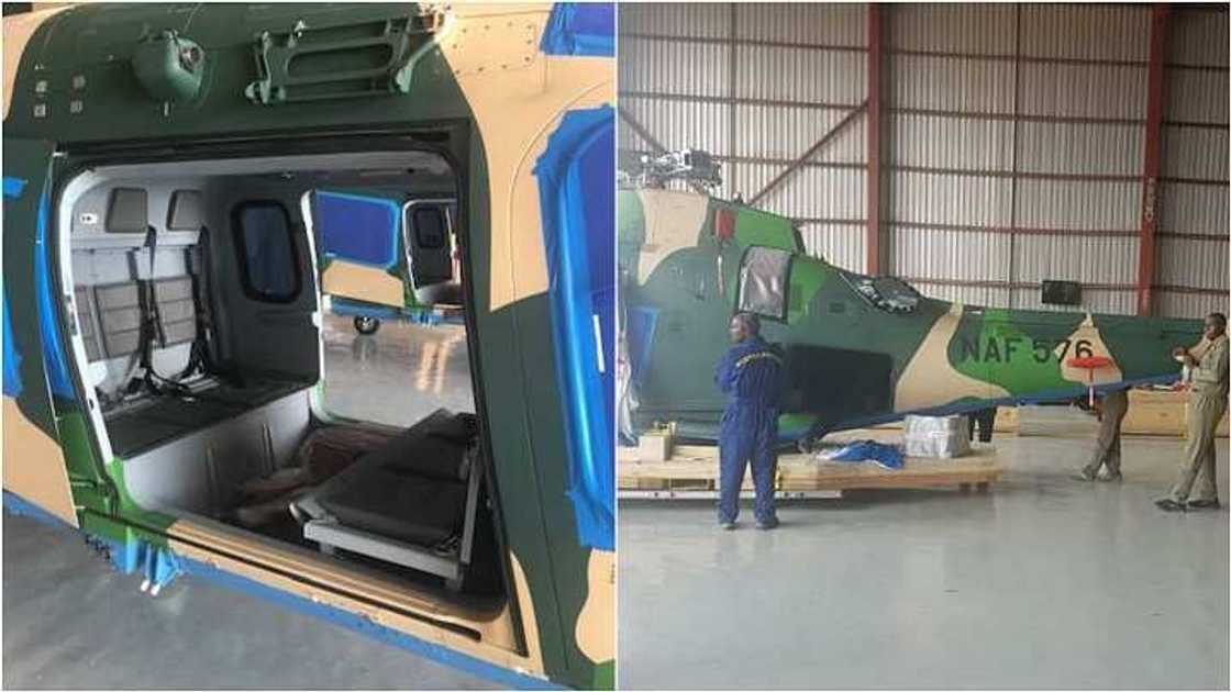 Buhari ya sake sayo ma rundunar Sojan sama sabbin jiragen yaki (Hotuna) Buhari ya sake sayo ma rundunar Sojan sama sabbin jiragen yaki (Hotuna)