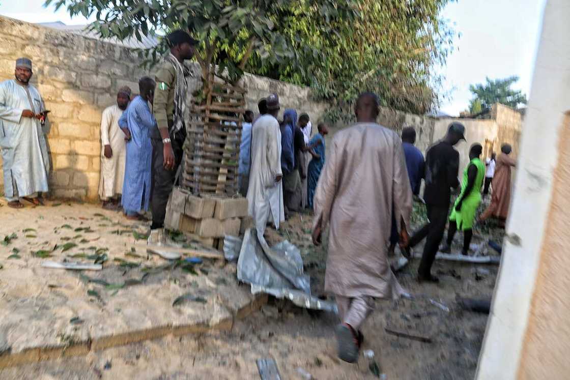 Explosion in Borno state Explosion in Borno state