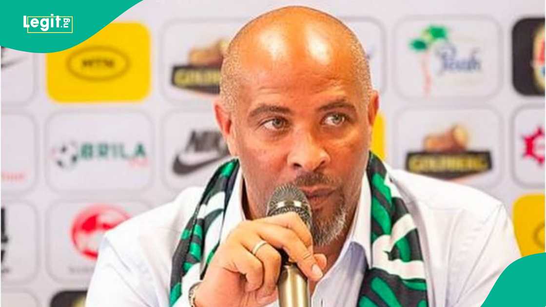 Eric Chelle, MKO Stadium, Abuja. Eric Chelle, MKO Stadium, Abuja.