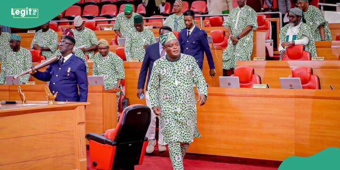 Lawmakers at the Lagos State Assembly