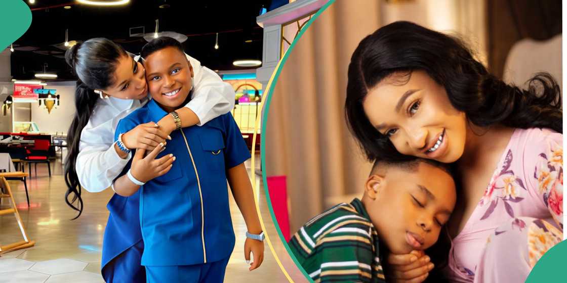 Tonto Dikeh changes son’s name again after reconciliation Tonto Dikeh changes son’s name again after reconciliation