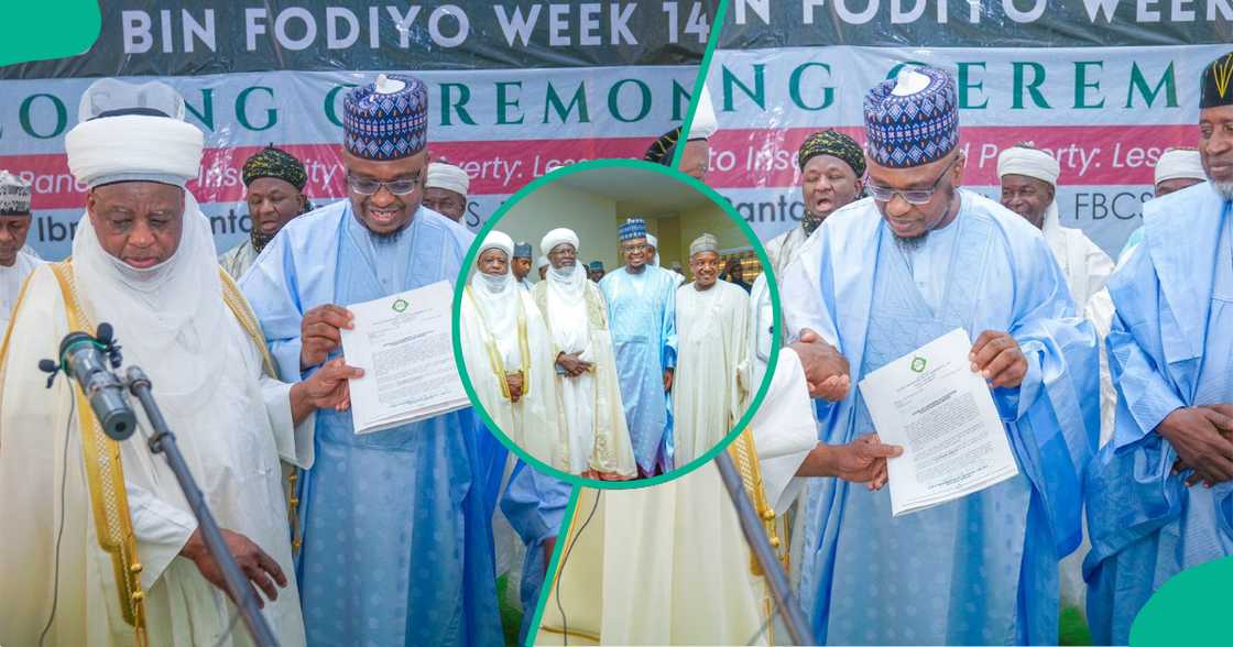 Sarkin Musulmi ya ba Pantami sarauta a daular Usmaniyya Sarkin Musulmi ya ba Pantami sarauta a daular Usmaniyya