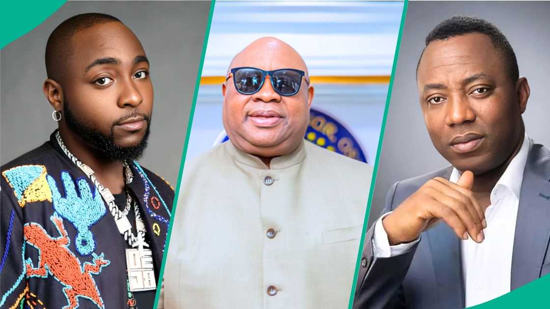 Davido reacts to activist Omoyele Sowore’s criticism of Osun Governor Ademola Adeleke Davido reacts to activist Omoyele Sowore’s criticism of Osun Governor Ademola Adeleke