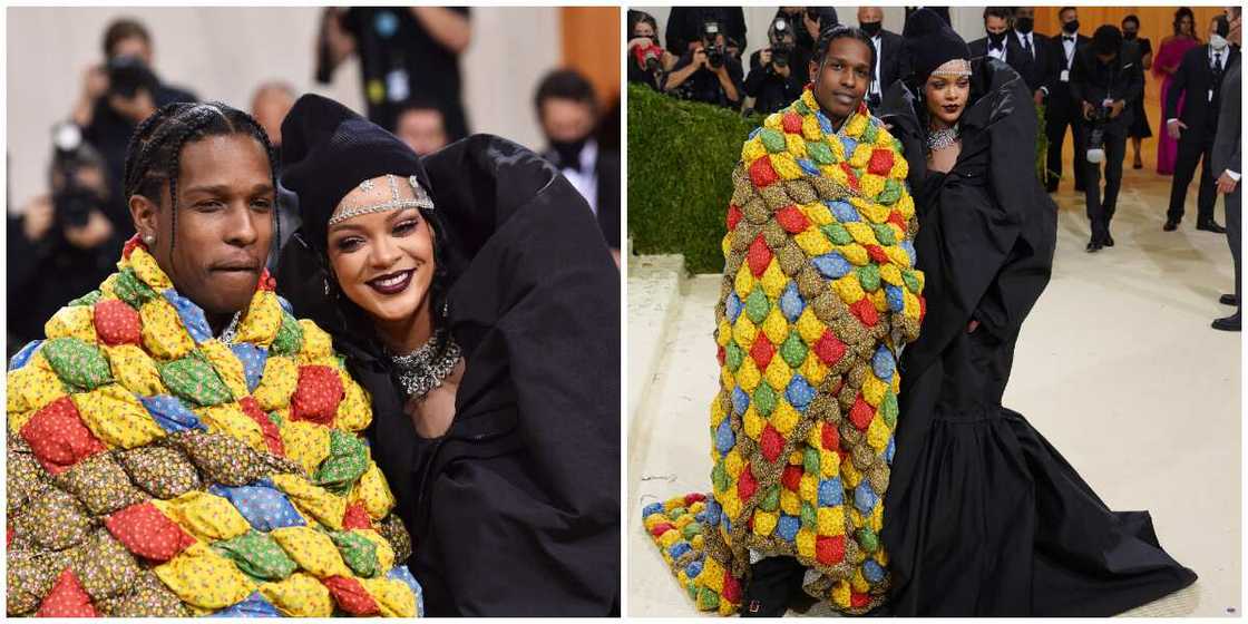 Photos of ASAP Rocky and Rihanna. Photos of ASAP Rocky and Rihanna.