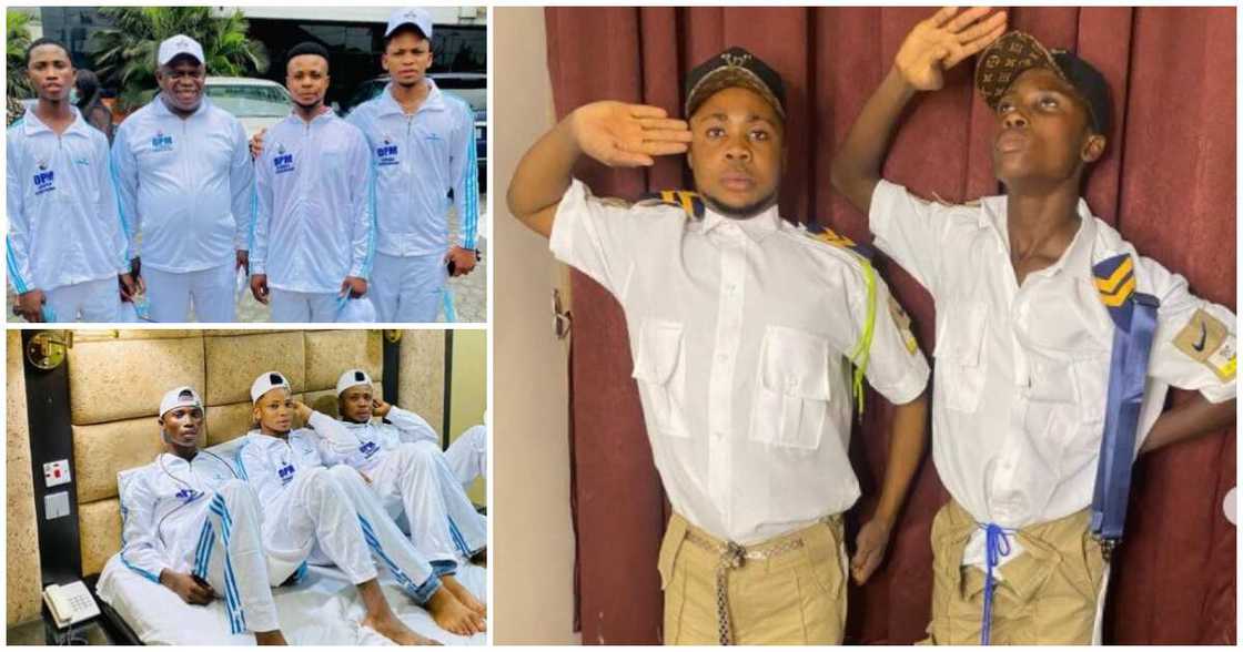 Happie Boys thank Nigerians as they make ready to travel abroad for studies Happie Boys thank Nigerians as they make ready to travel abroad for studies