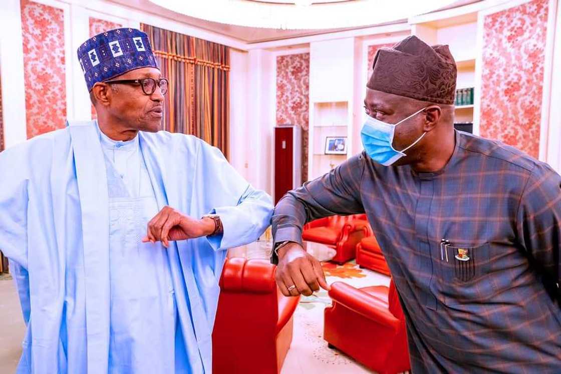 Herdsmen: Buhari meets Governor Makinde in Aso Rock Herdsmen: Buhari meets Governor Makinde in Aso Rock