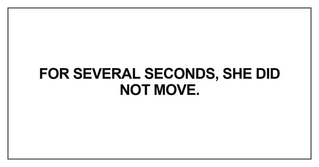 For several seconds