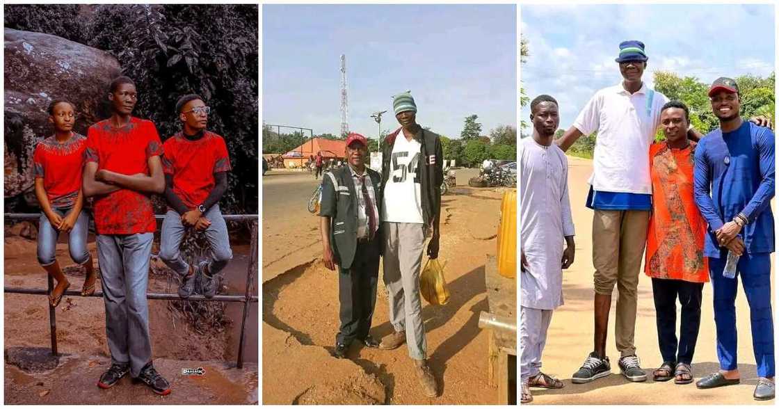Ezra Suwanta Zako, photos of the tallest man in Kaduna, photos of the tallest man in Southern Kaduna, Kaduna's tallest man Ezra Suwanta Zako, photos of the tallest man in Kaduna, photos of the tallest man in Southern Kaduna, Kaduna's tallest man