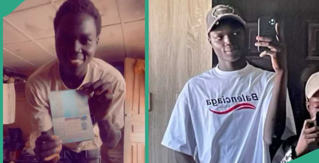 Reactions as young man laments after getting UK visa, says he is not happy leaving Nigeria Reactions as young man laments after getting UK visa, says he is not happy leaving Nigeria
