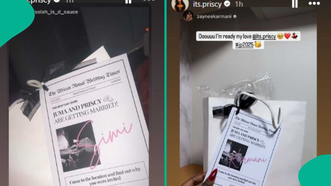 Priscy Ojo sends out bridesmaids' invites Priscy Ojo sends out bridesmaids' invites