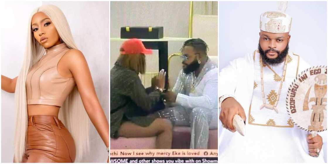 BBNaija All Star Mercy Eke, BBNaija All Star Mercy Eke and Whitemoney form alliance, BBNaija Whitemoney BBNaija All Star Mercy Eke, BBNaija All Star Mercy Eke and Whitemoney form alliance, BBNaija Whitemoney