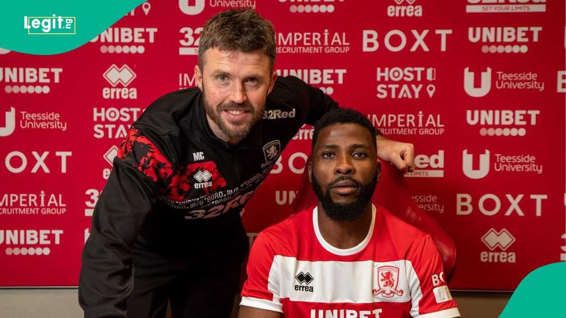 Kelechi Iheanacho, Middlesbrough, England Kelechi Iheanacho, Middlesbrough, England