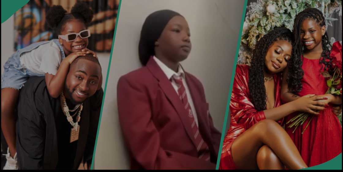 Sophia showed Davido's daughter Imade the video of Lead British school bullying incident Sophia showed Davido's daughter Imade the video of Lead British school bullying incident